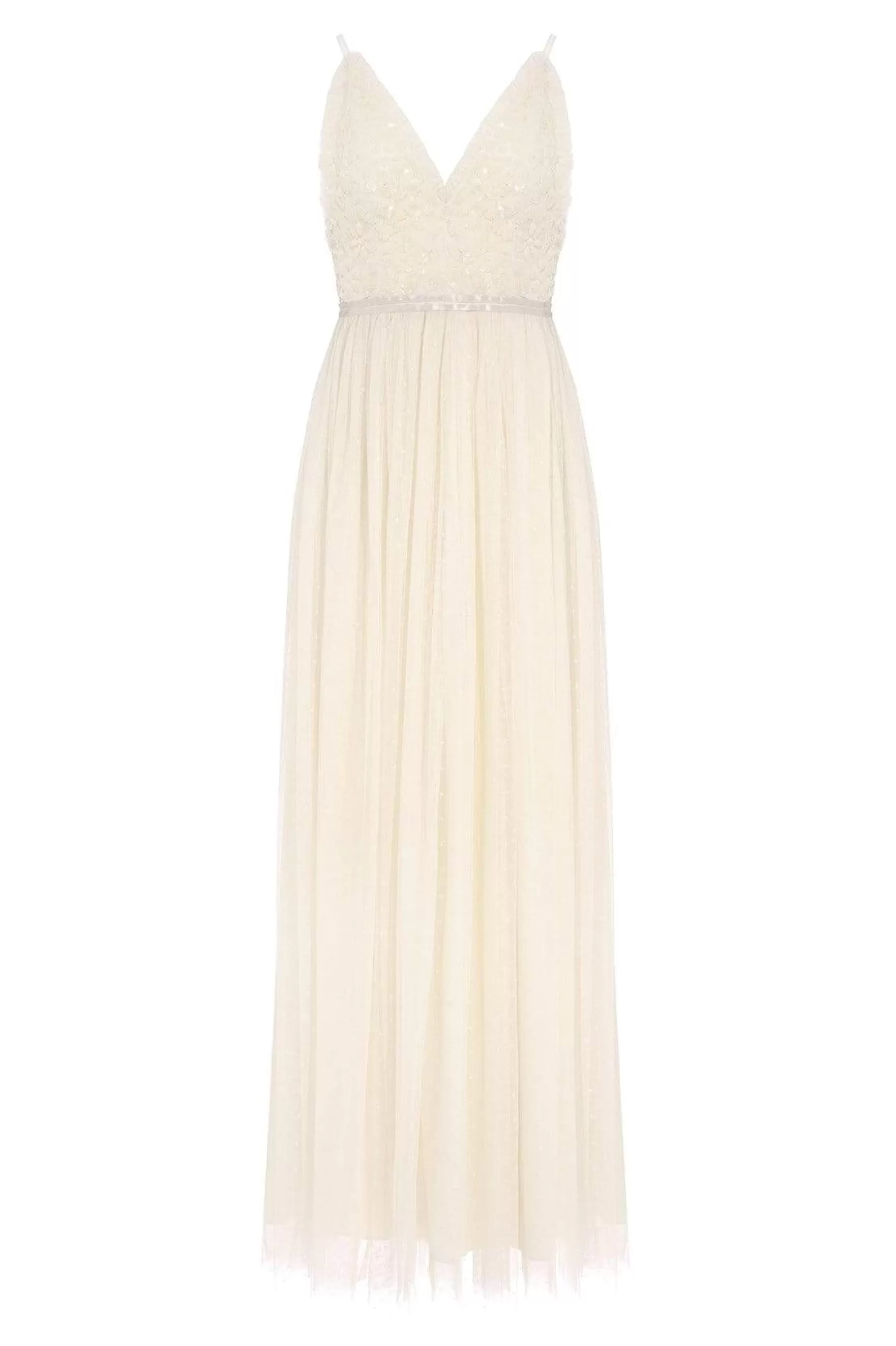 Needle & Thread Bridesmaid | Evening Dresses>Aurelia Bodice Cami Gown Champagne