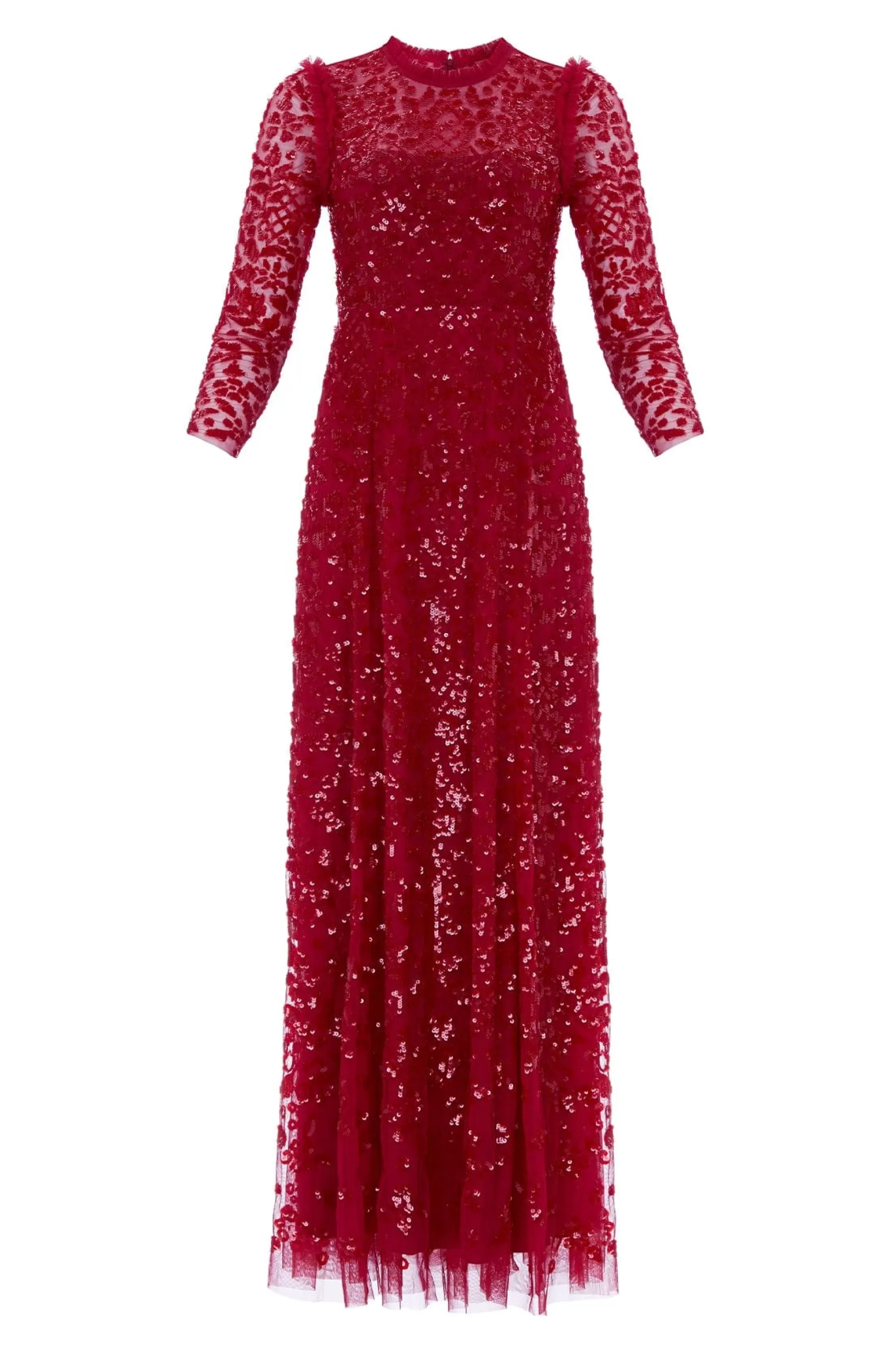 Needle & Thread Mummy & Me | Mummy & Me>Aurelia Long Sleeve Gown Red