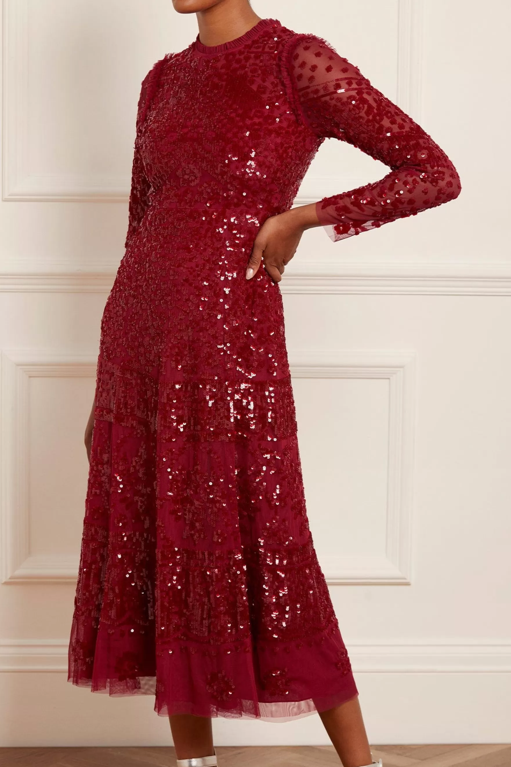 Needle & Thread Mummy & Me | Mummy & Me>Aurora Ballerina Dress Red