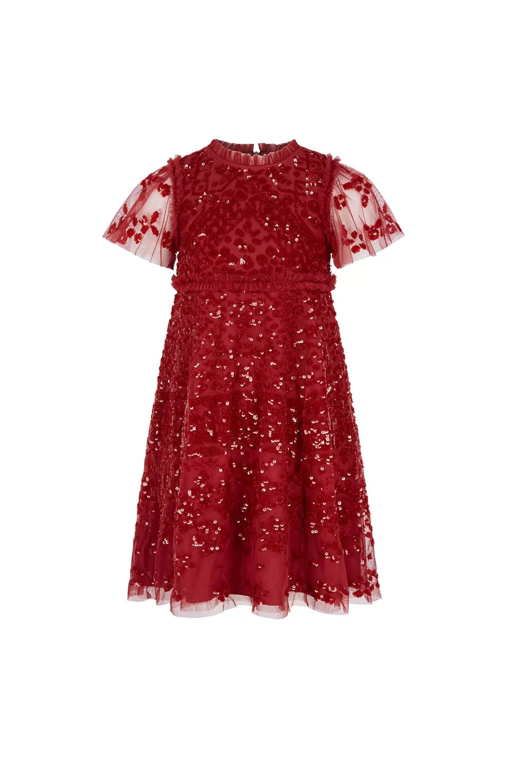 Needle & Thread Embellished Dresses | Mummy & Me>Aurora Kids Dress Red