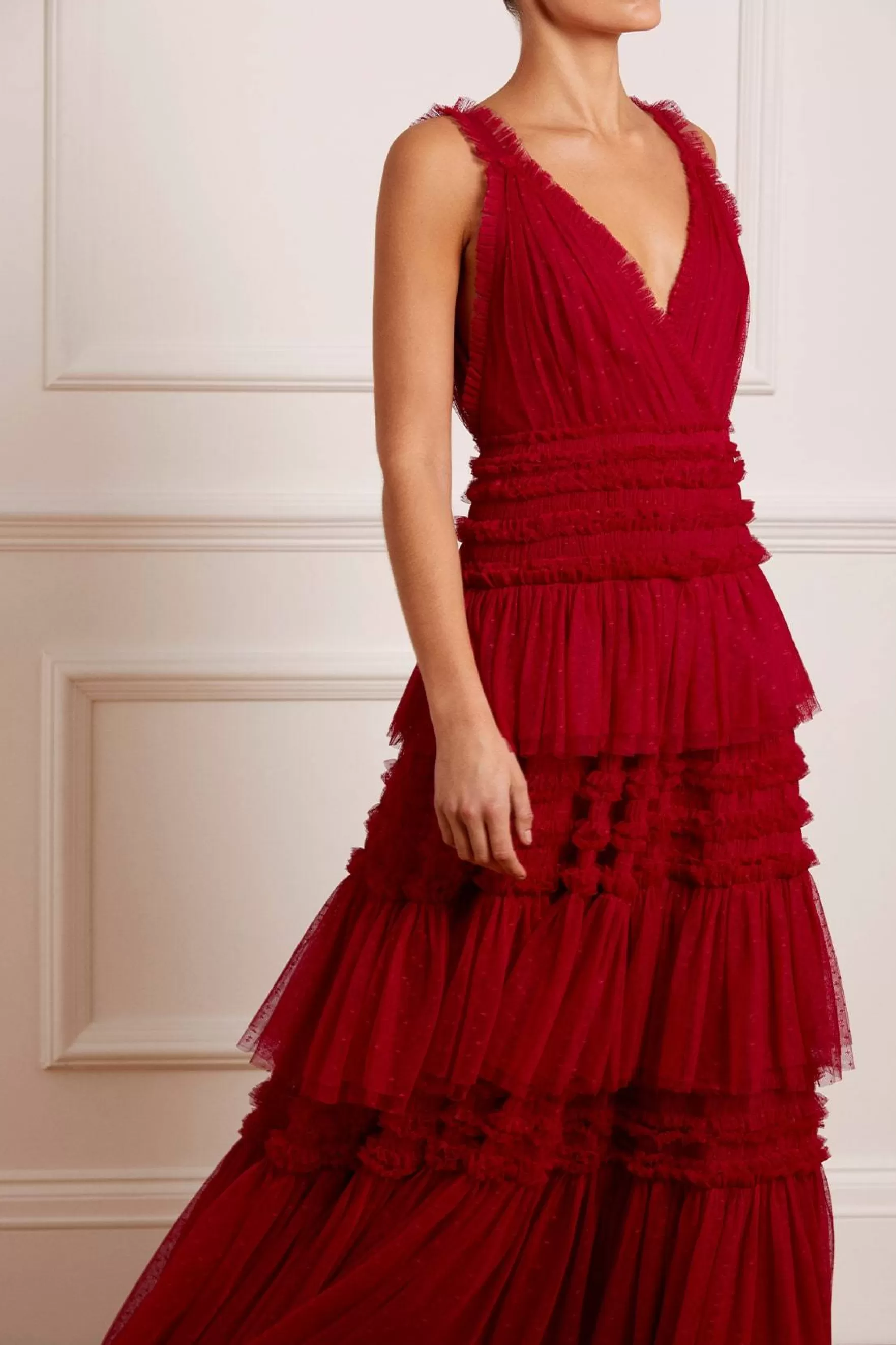 Needle & Thread Evening Dresses | Exclusives>Candice Gown Red