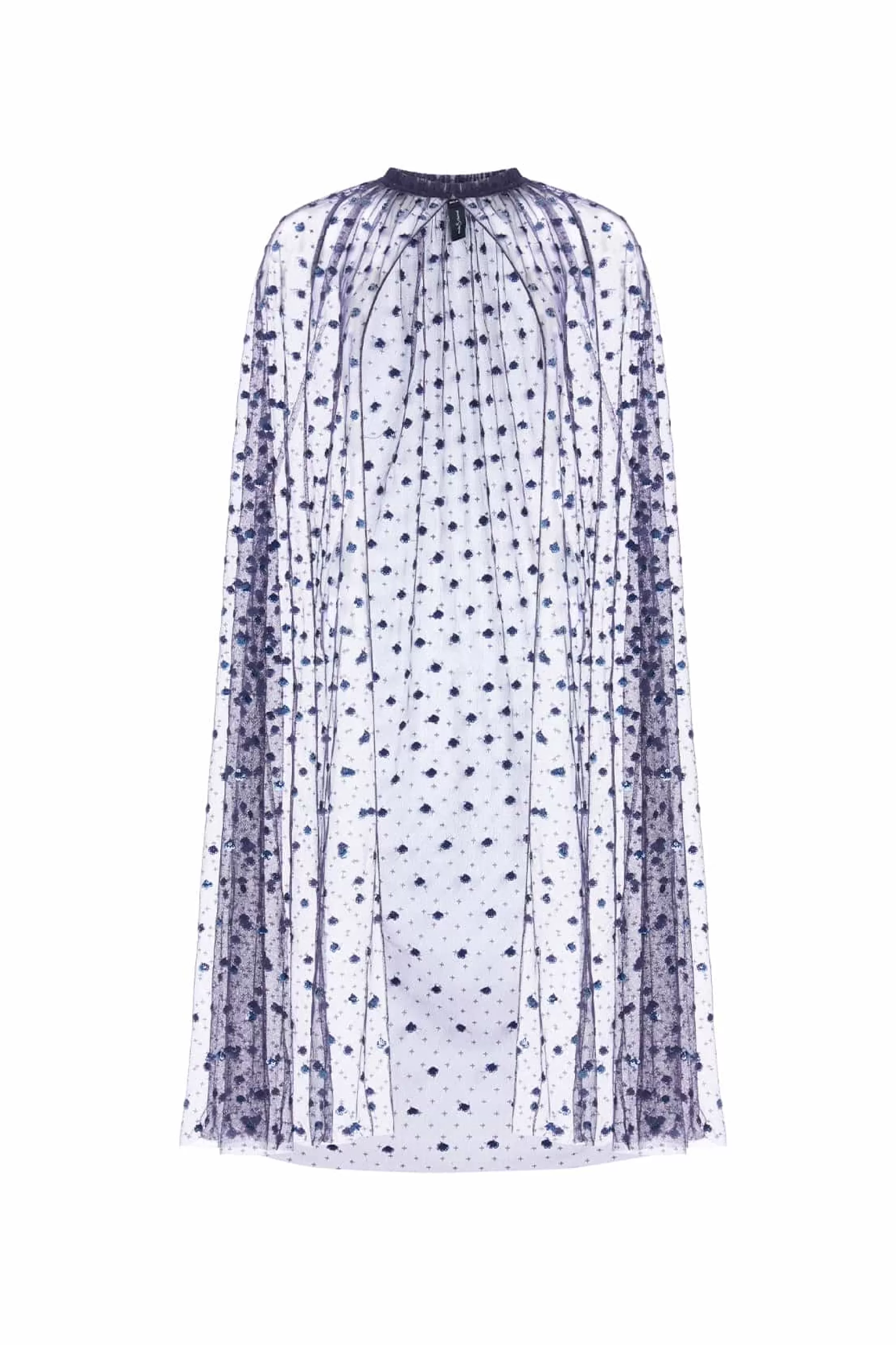 Needle & Thread Capes | All-Womenswear>Dot Shimmer Open Midaxi Cape Blue