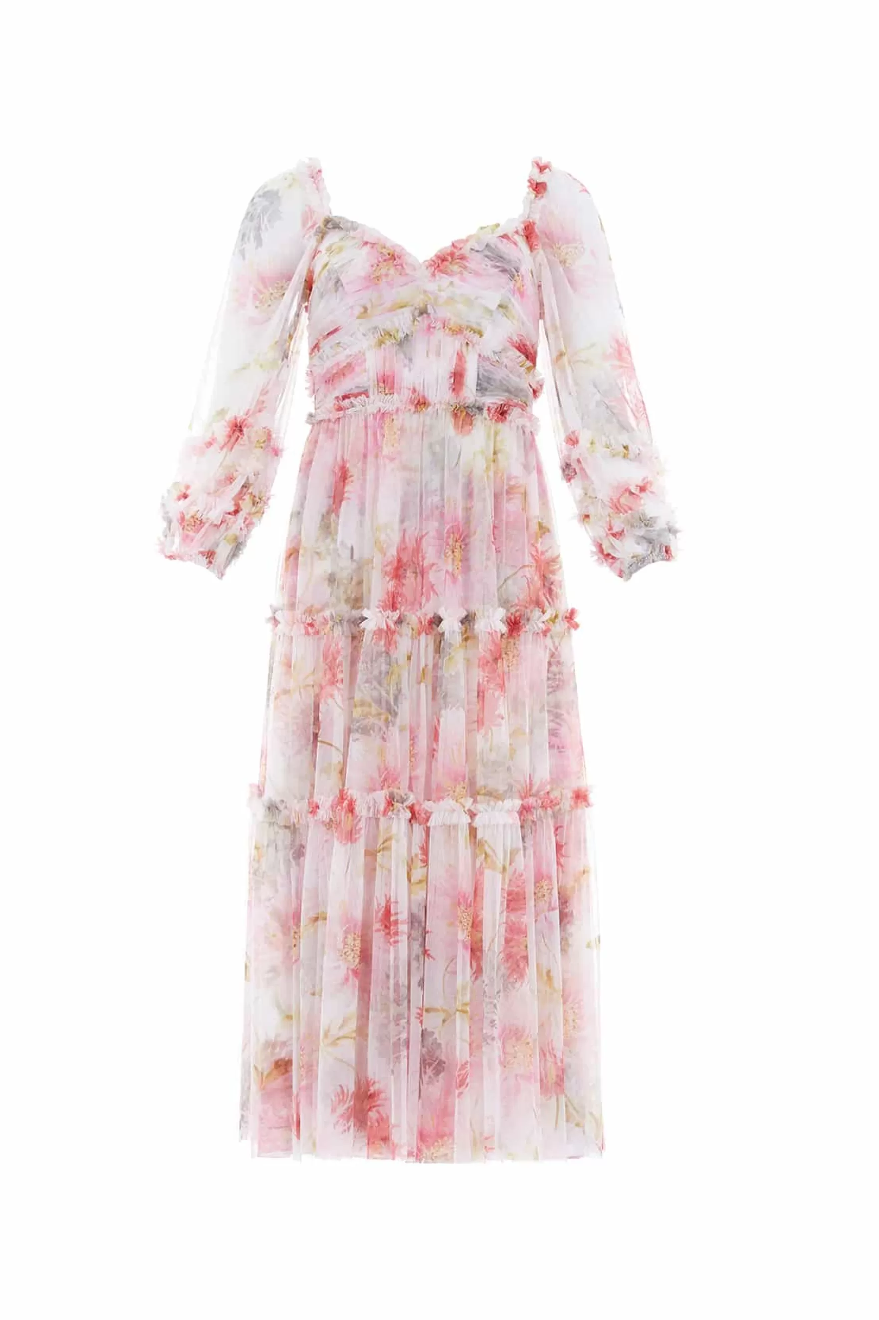 Needle & Thread Wedding Guest | Mummy & Me>Hummingbird Iris Bloom Ballerina Dress Multi