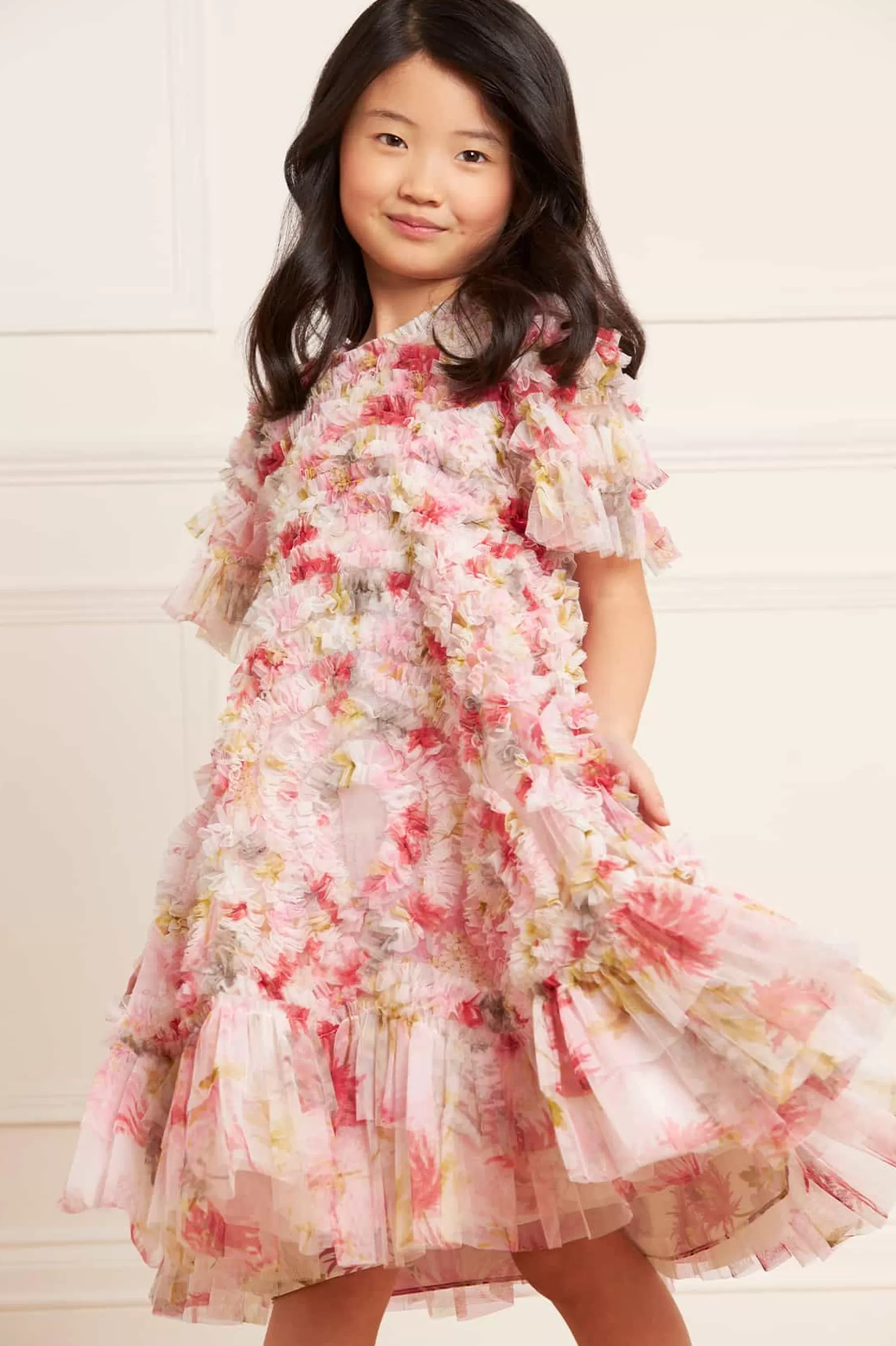 Needle & Thread Printed Dresses | Mummy & Me>Hummingbird Verity Kids Dress Multi
