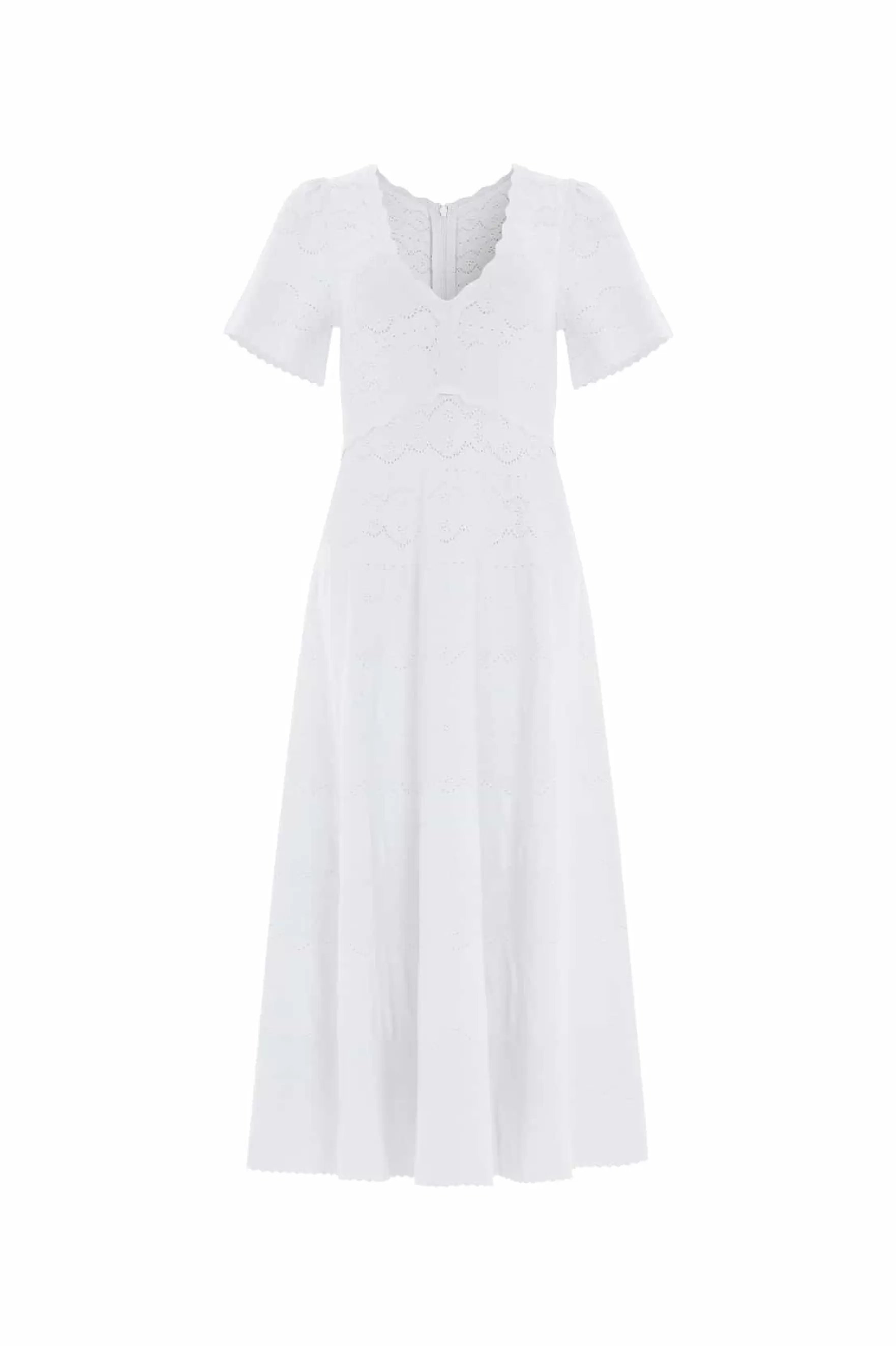 Needle & Thread Wedding Wardrobe | Day Dresses>Lace Knit Gown Champagne