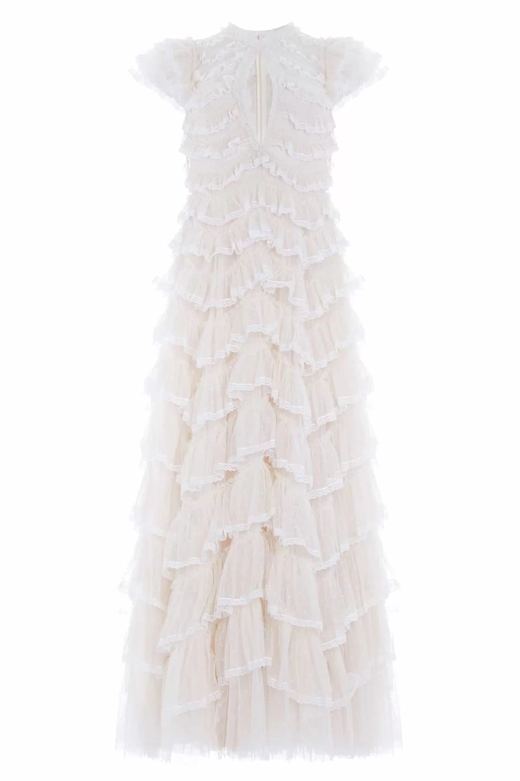 Needle & Thread Bridal | Evening Dresses>Libby Lace Gown Champagne