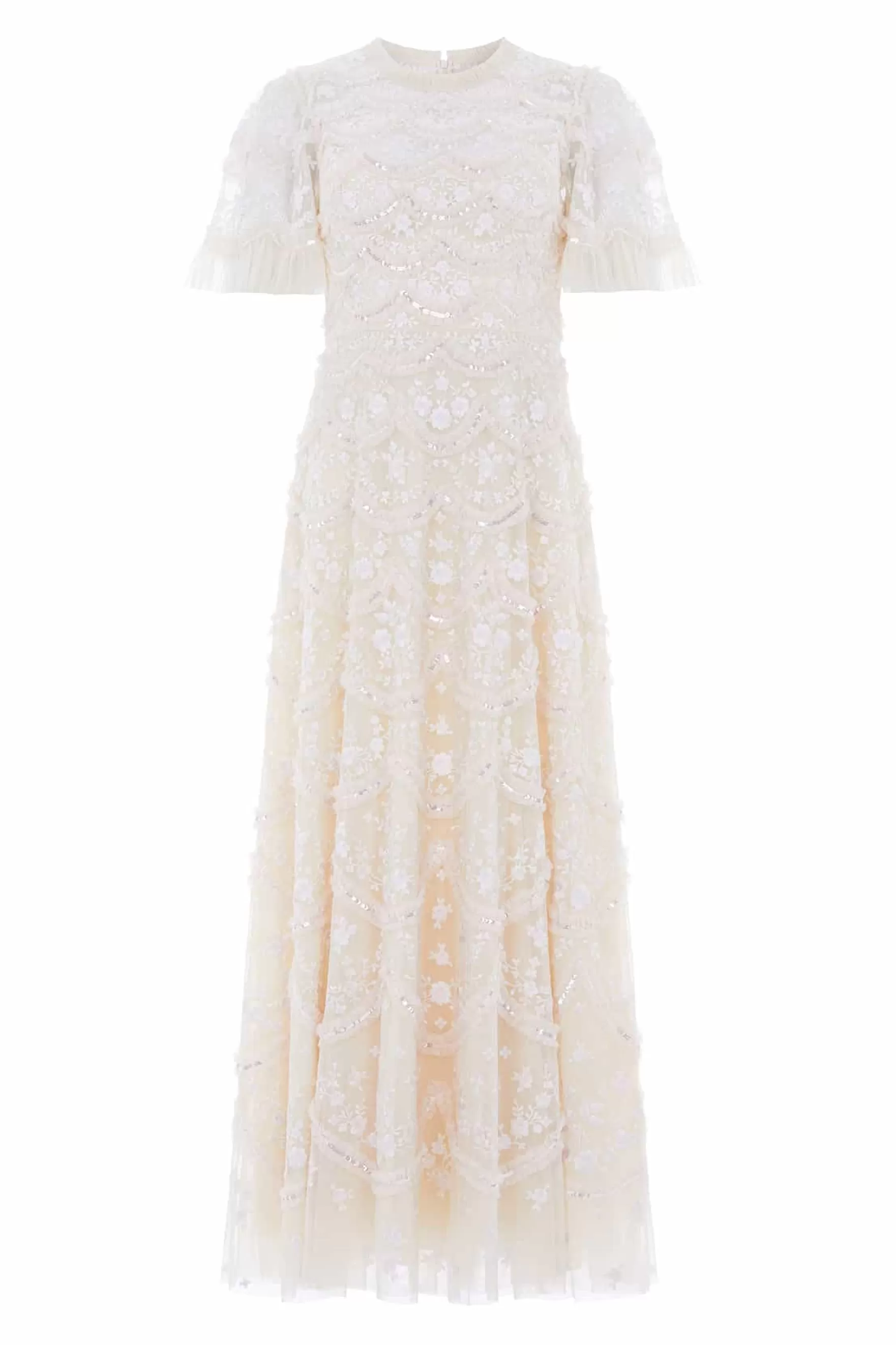 Needle & Thread Bridal | All-Womenswear>Lily Bloom Ankle Gown Champagne