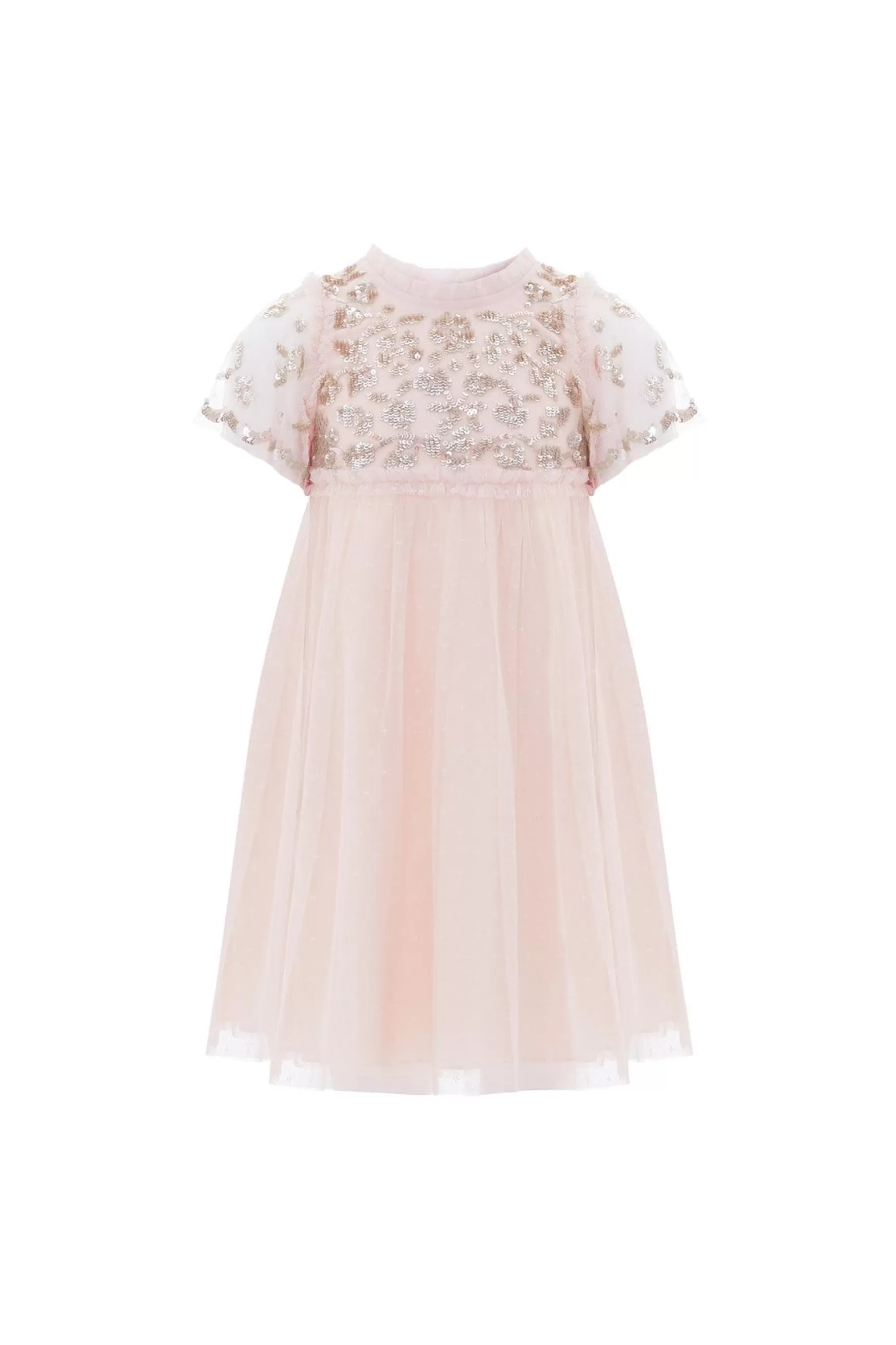 Needle & Thread Flower Girl | Flower Girl>Lilybelle Sequin Kids Dress Pink