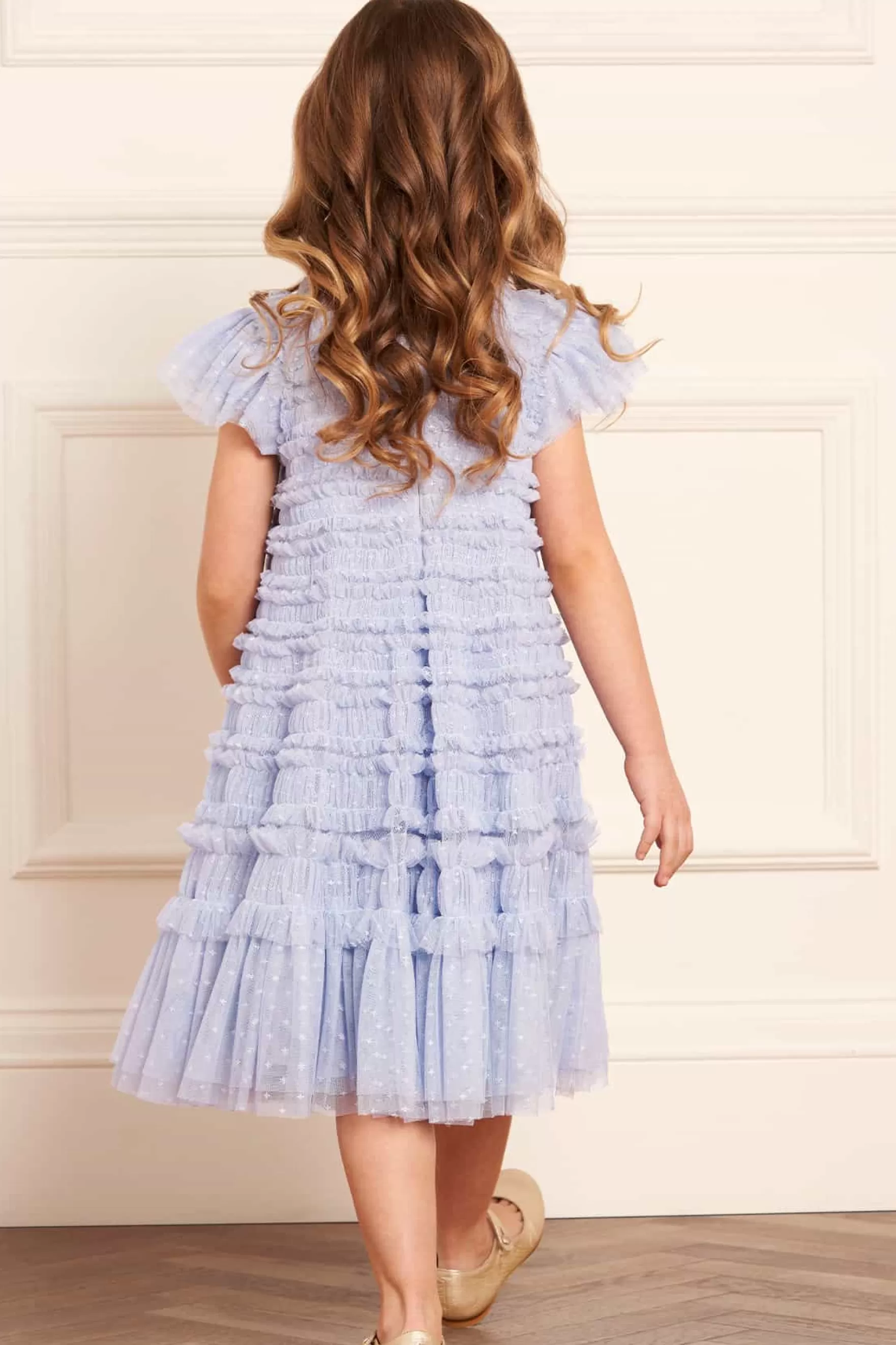 Needle & Thread Flower Girl | Flower Girl>Lisette Kids Dress Blue