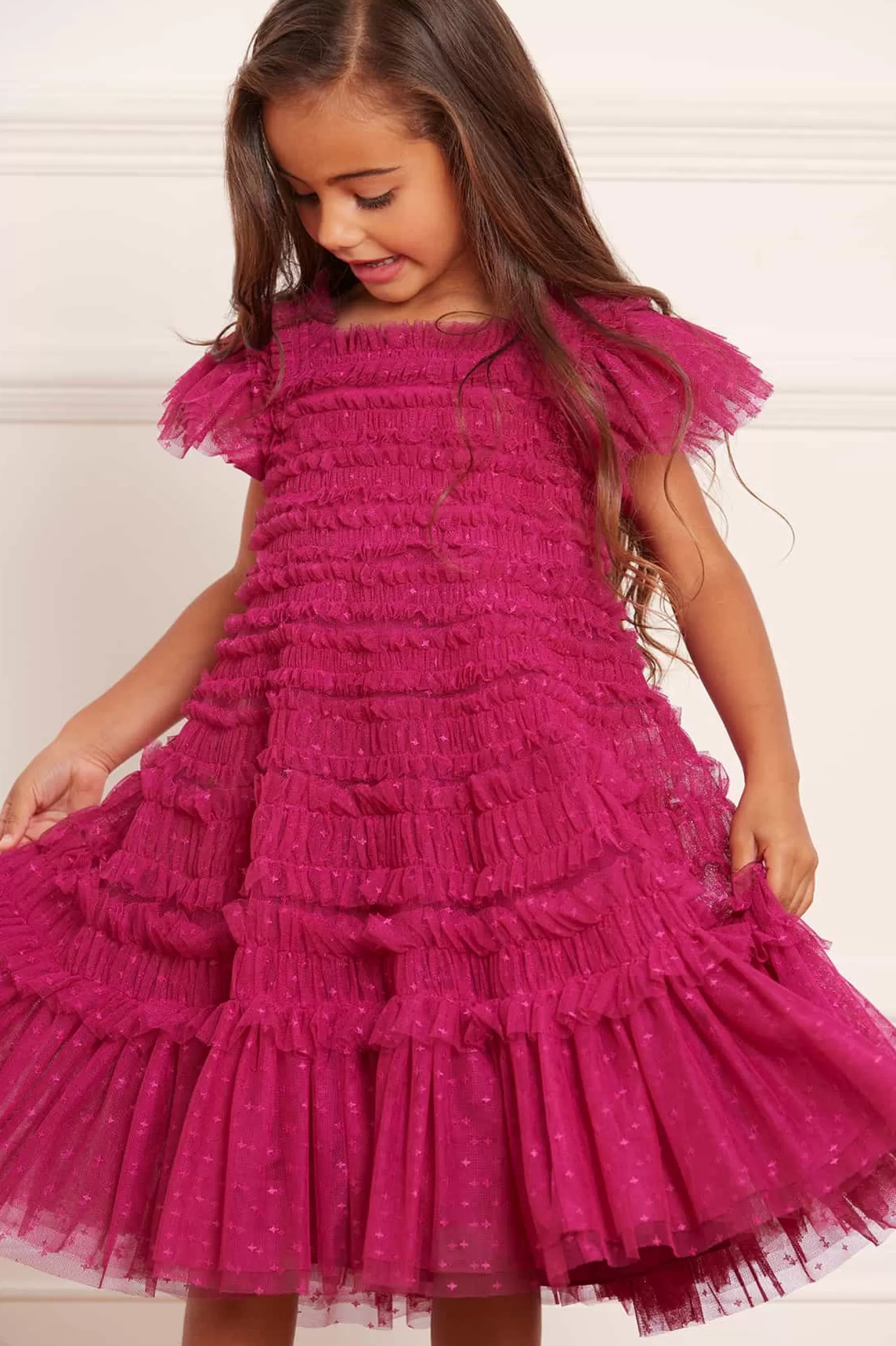 Needle & Thread Flower Girl | Flower Girl>Lisette Kids Dress Pink