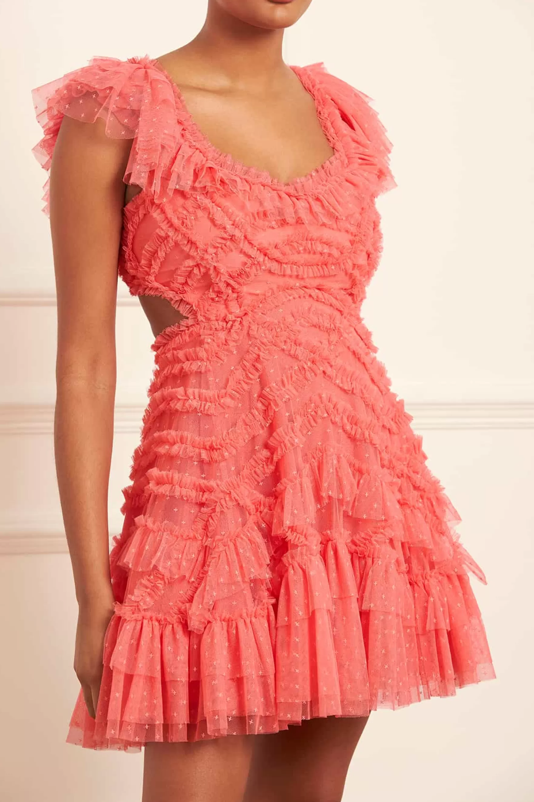 Needle & Thread Wedding Guest | Mini Dresses>Lola Backless Micro Mini Dress Pink
