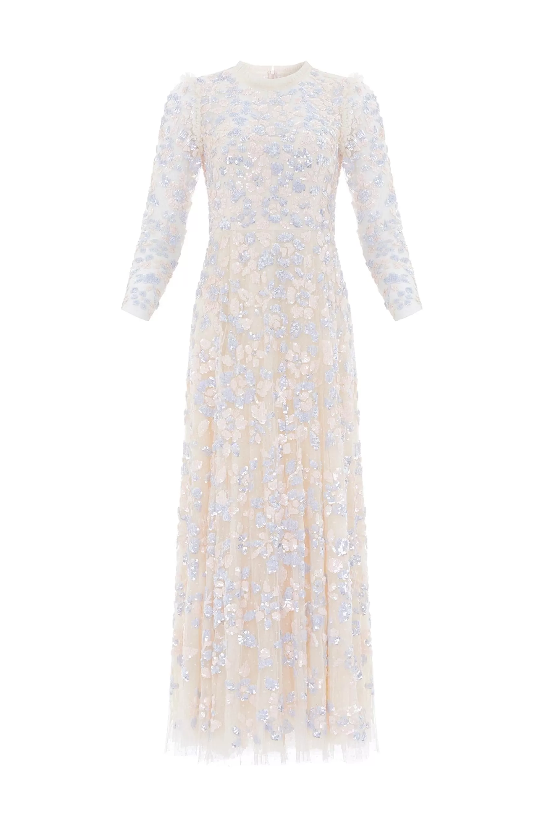 Needle & Thread Plus Size | Evening Dresses>Mary Rose Ankle Gown Blue