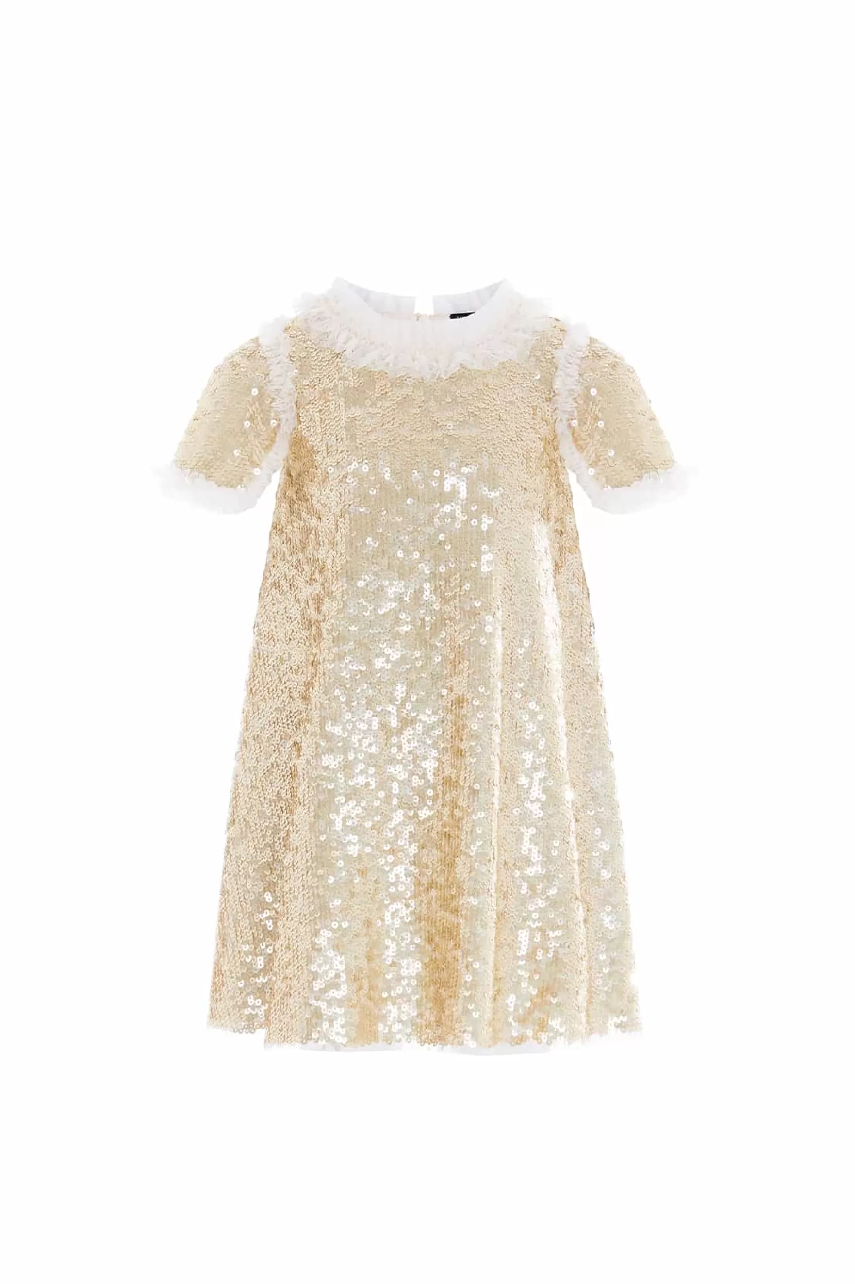 Needle & Thread Embellished Dresses | Responsibly Sourced>Matilda Kids Dress Gold