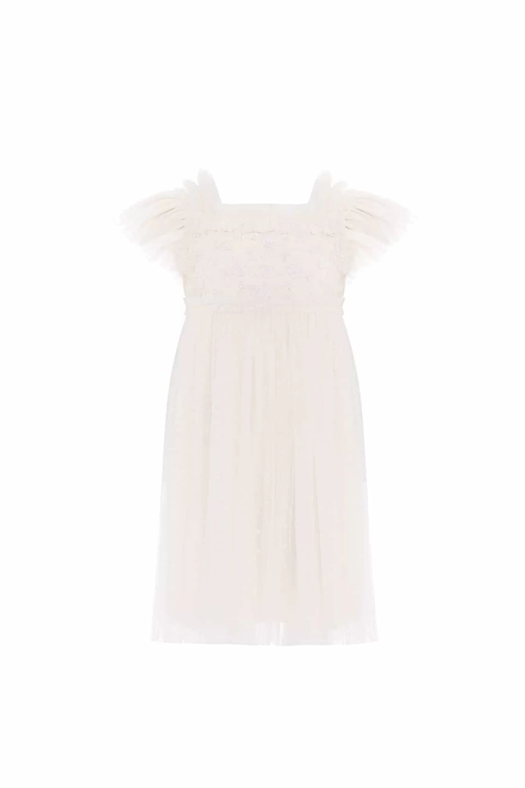 Needle & Thread Flower Girl | Flower Girl>Midsummer Lace Bodice Kids Dress Champagne