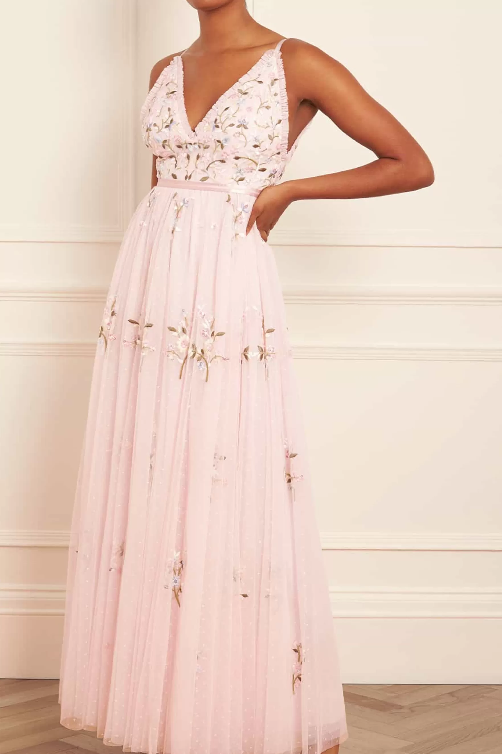 Needle & Thread Bridesmaid | All-Womenswear>Petunia Cami Gown Pink