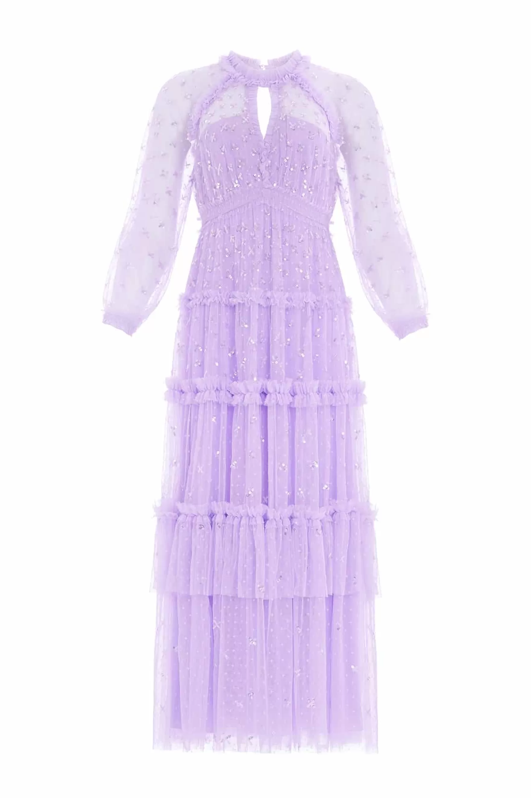 Needle & Thread Mother of the Bride | Bridesmaid>Sequin Kisses Ankle Gown Purple