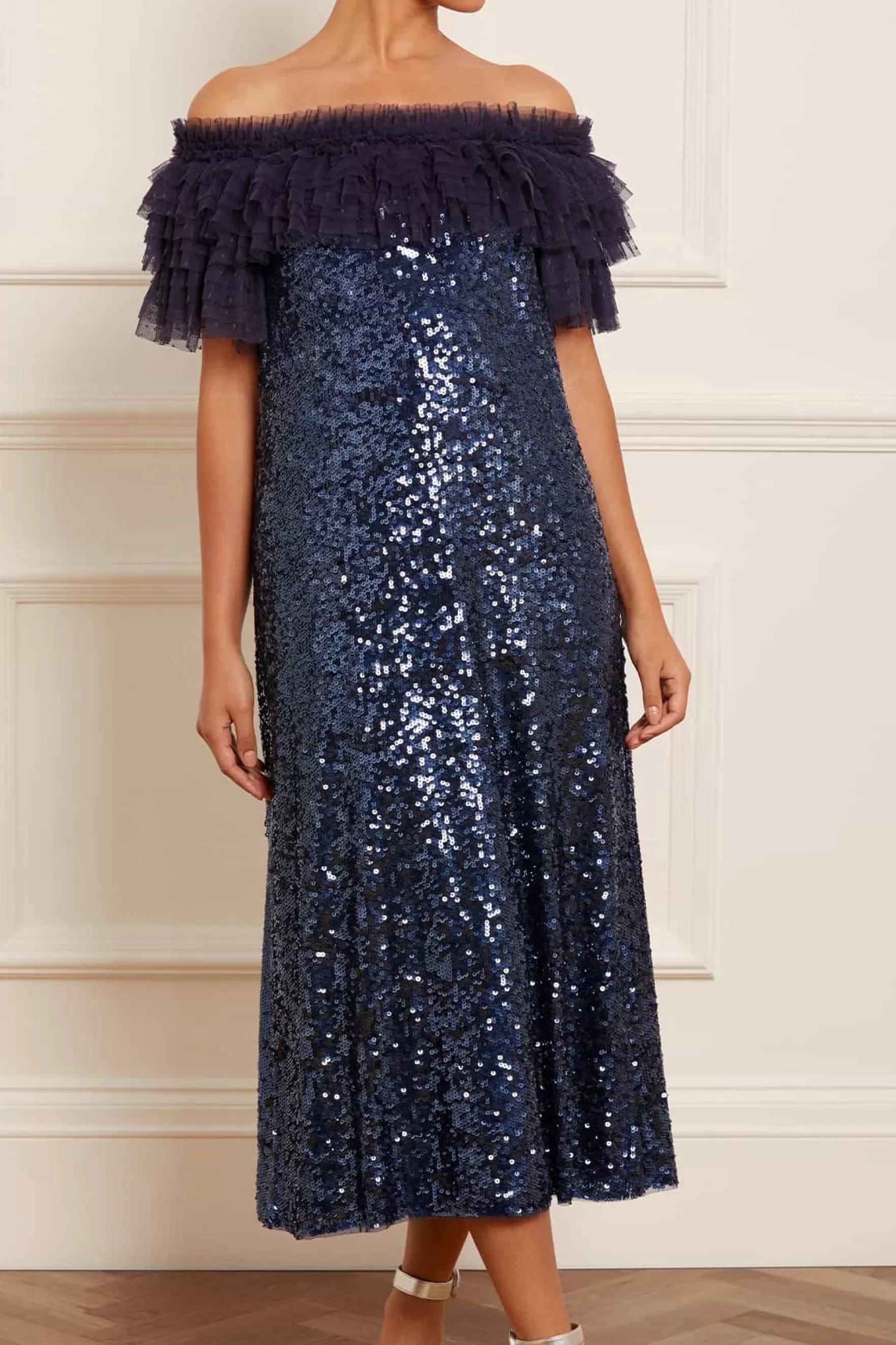 Needle & Thread Mummy & Me | Mummy & Me>Stephanie Ballerina Dress Blue