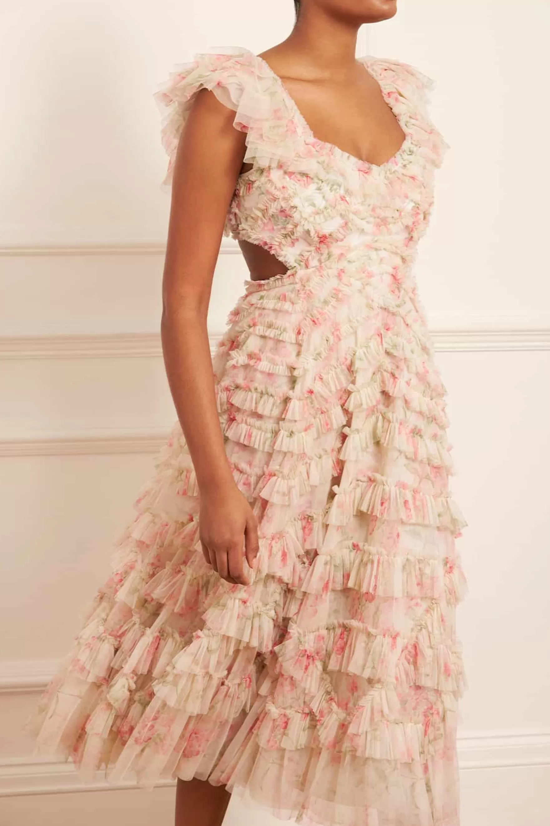 Needle & Thread Wedding Guest | Day Dresses>Summer Posy Lola Backless Ballerina Dress Multi