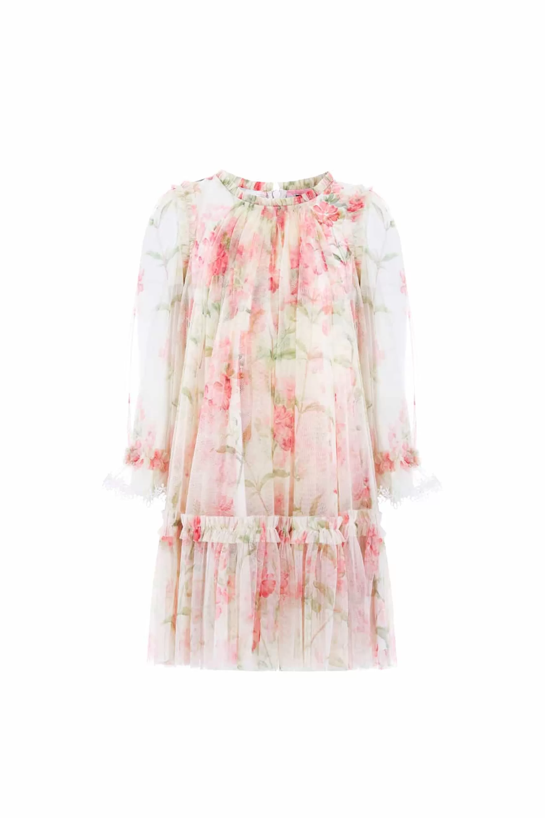 Needle & Thread Printed Dresses | Responsibly Sourced>Summer Posy Long Sleeve Kids Dress Multi