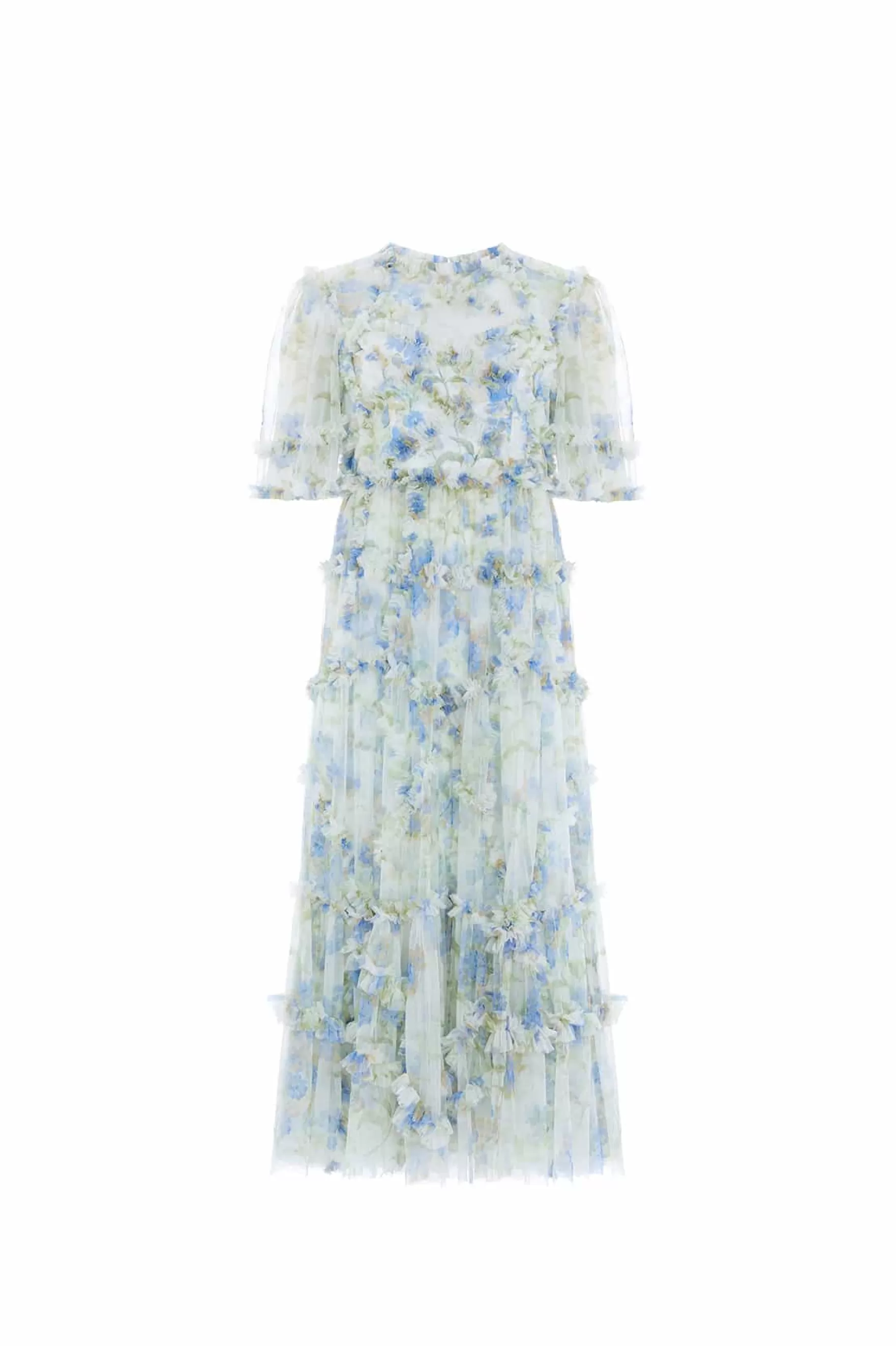 Needle & Thread Wedding Guest | Mother of the Bride>Summer Posy Short Sleeve Ballerina Dress Multi