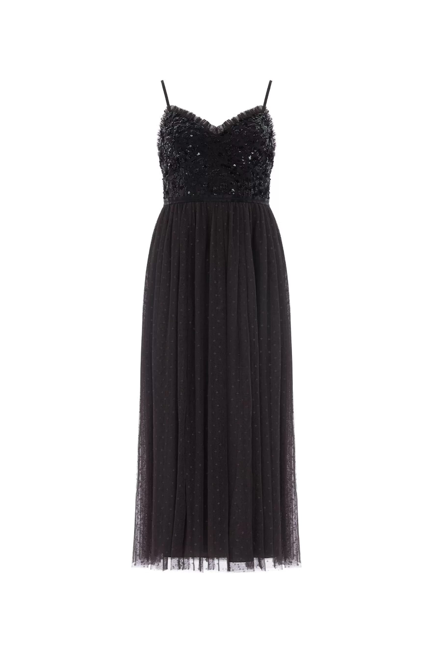 Needle & Thread Plus Size | Exclusives>Tempest Bodice Cami Ballerina Dress Black