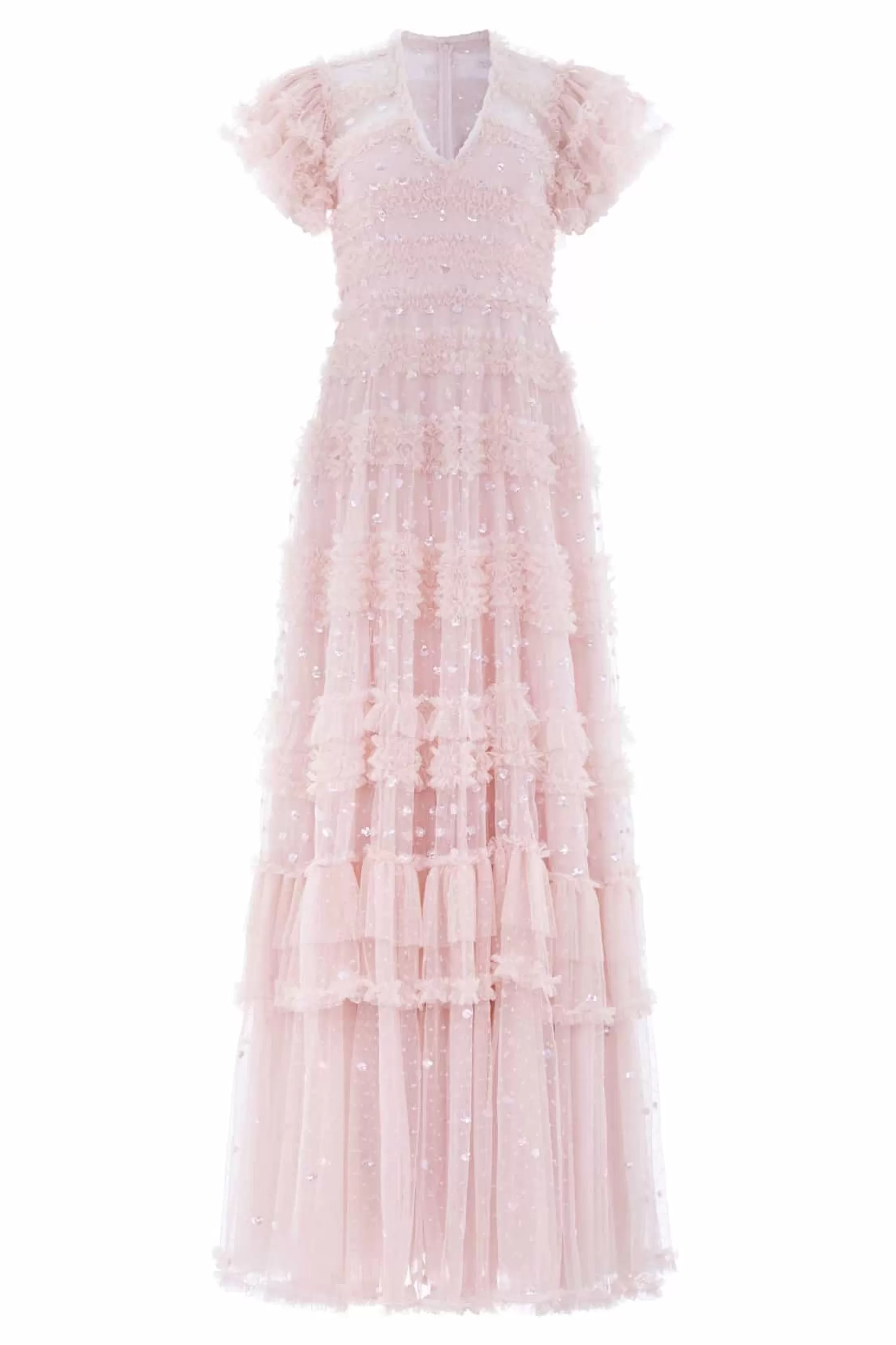 Needle & Thread Mummy & Me | Mummy & Me>Vivian V-Neck Gown Pink