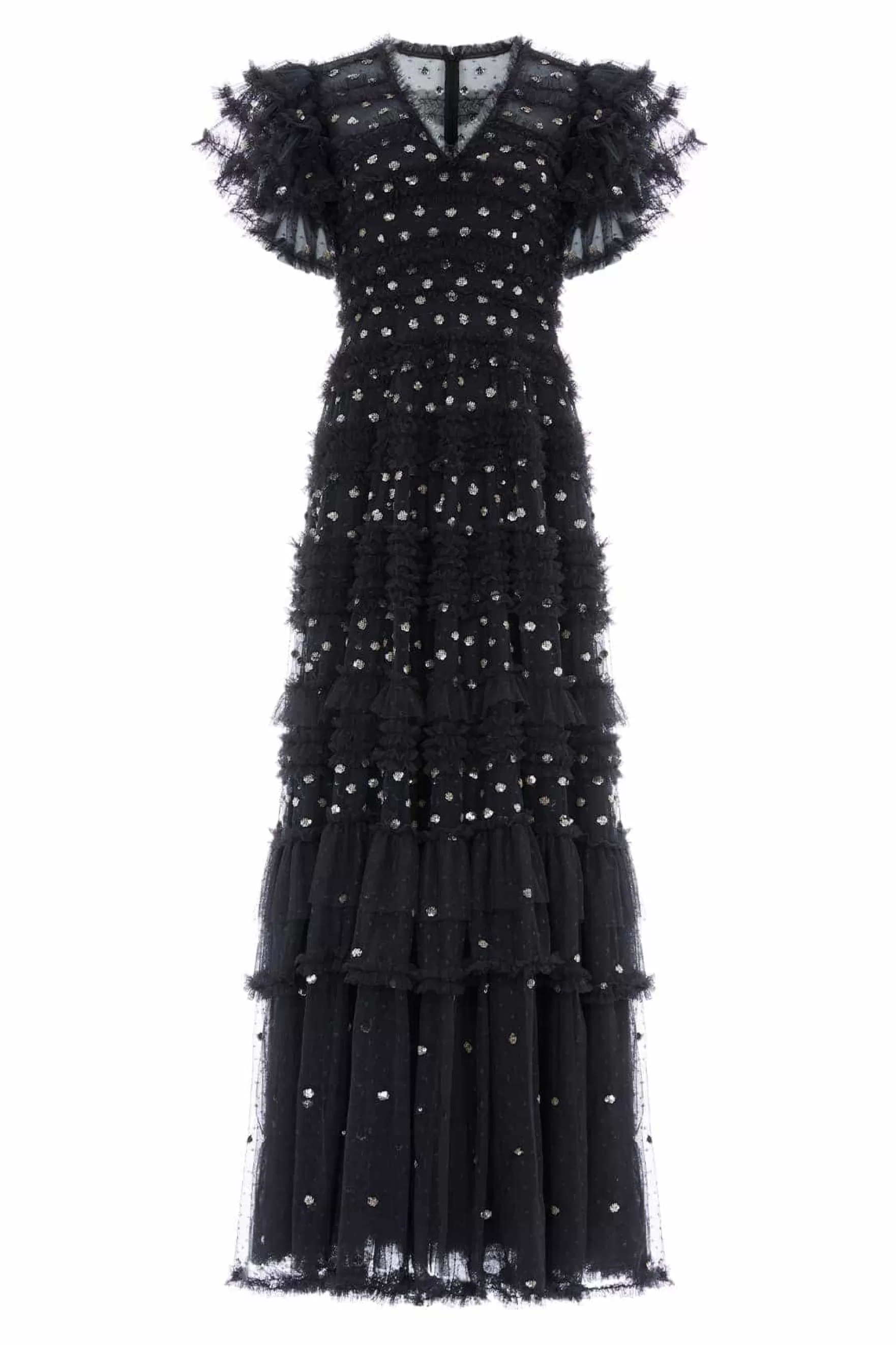 Needle & Thread Mummy & Me | Mummy & Me>Vivian V-Neck Gown Black