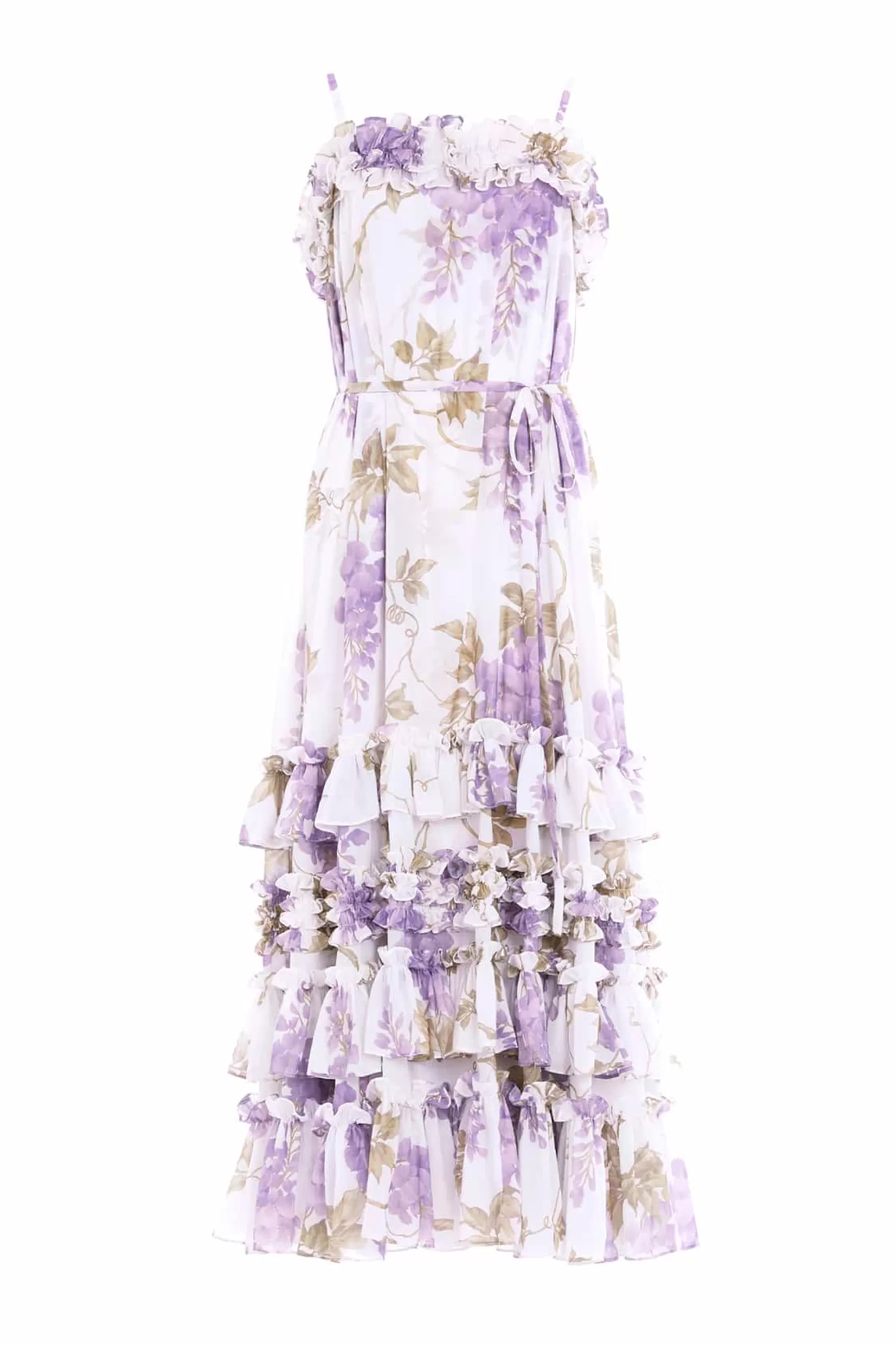 Needle & Thread Wedding Guest | All-Womenswear>Wisteria Chiffon Cami Ankle Gown Multi